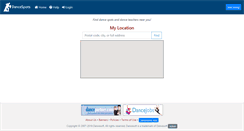 Desktop Screenshot of dancespots.com